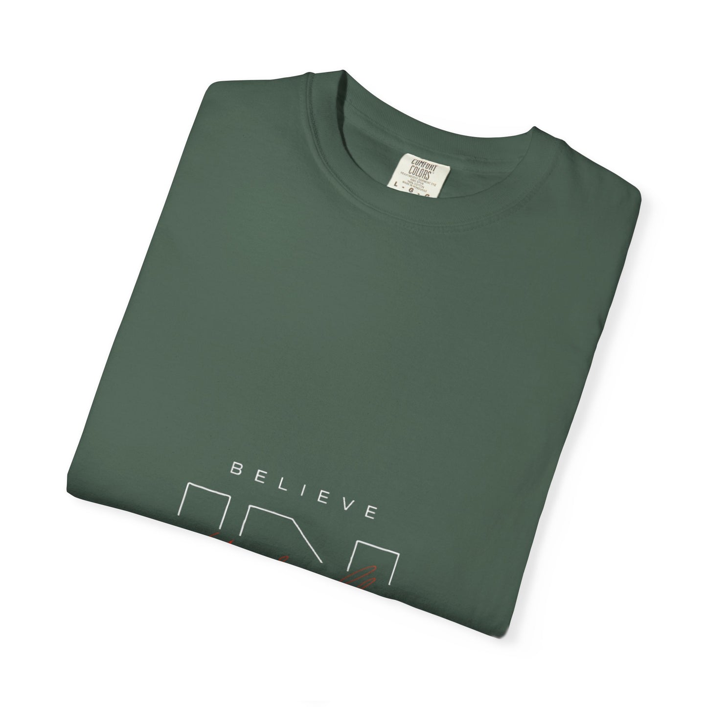 Inspirational Unisex T-Shirt - "Believe" Design