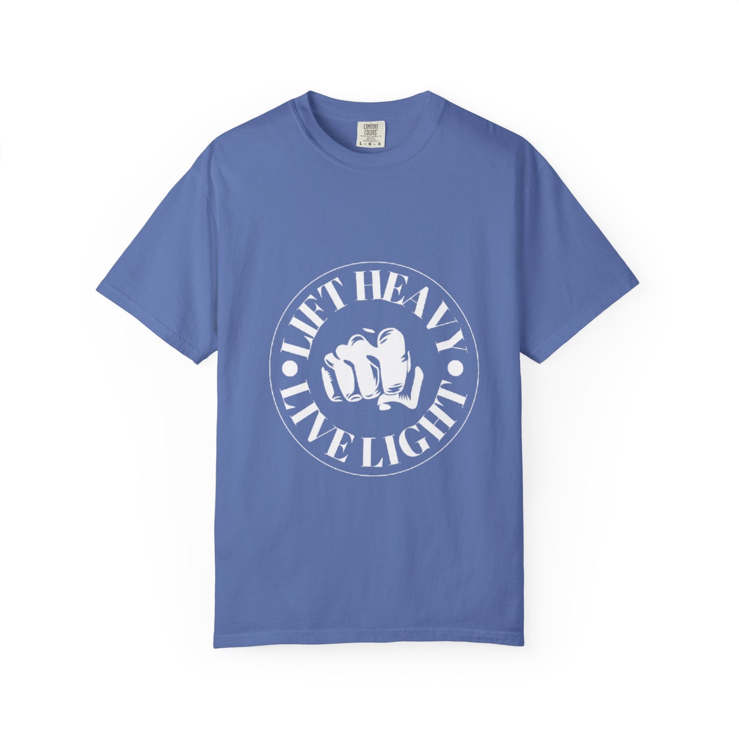 “Lift Heavy, Live Light” – Unisex Training Tee