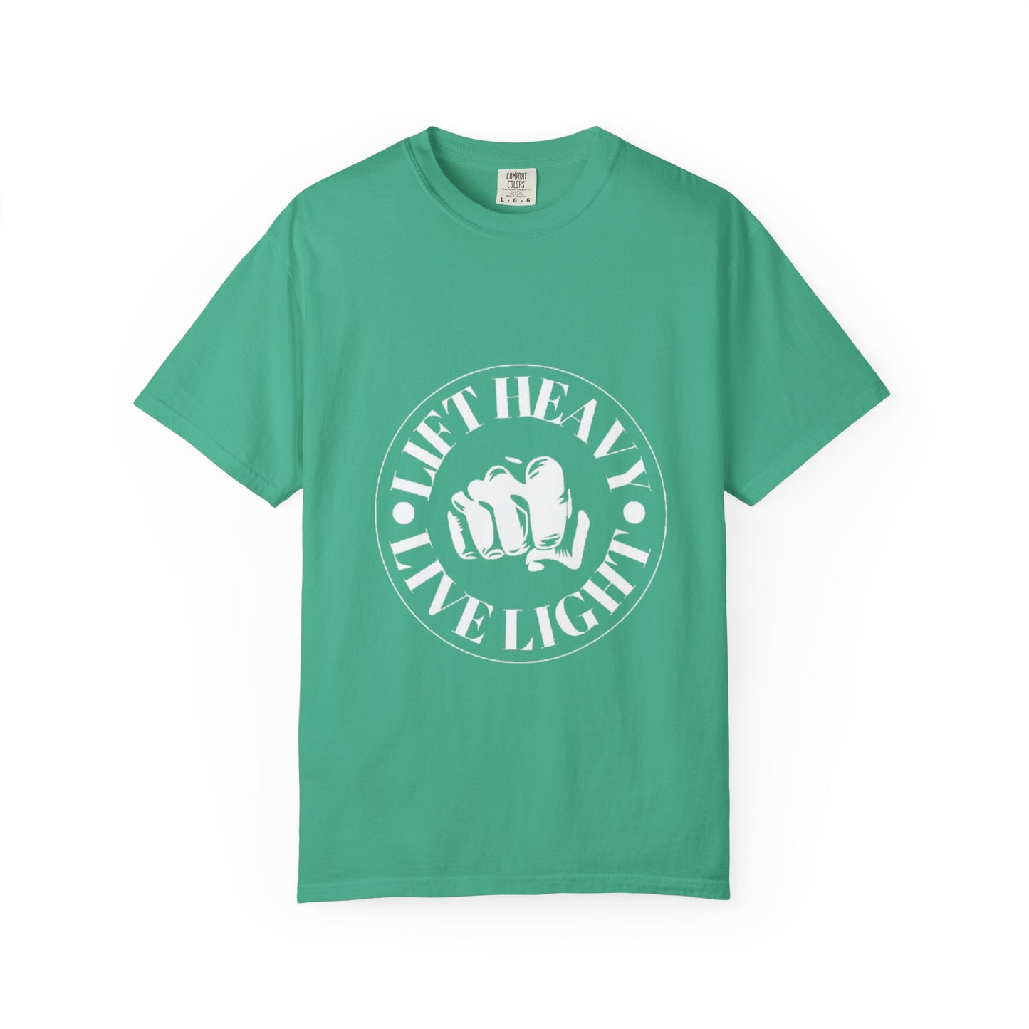 “Lift Heavy, Live Light” – Unisex Training Tee