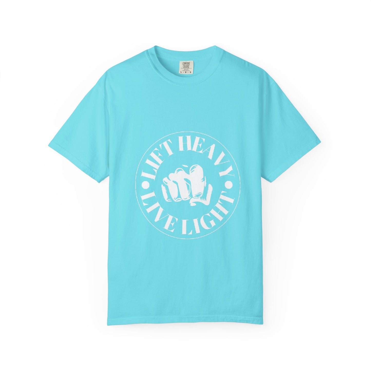 “Lift Heavy, Live Light” – Unisex Training Tee