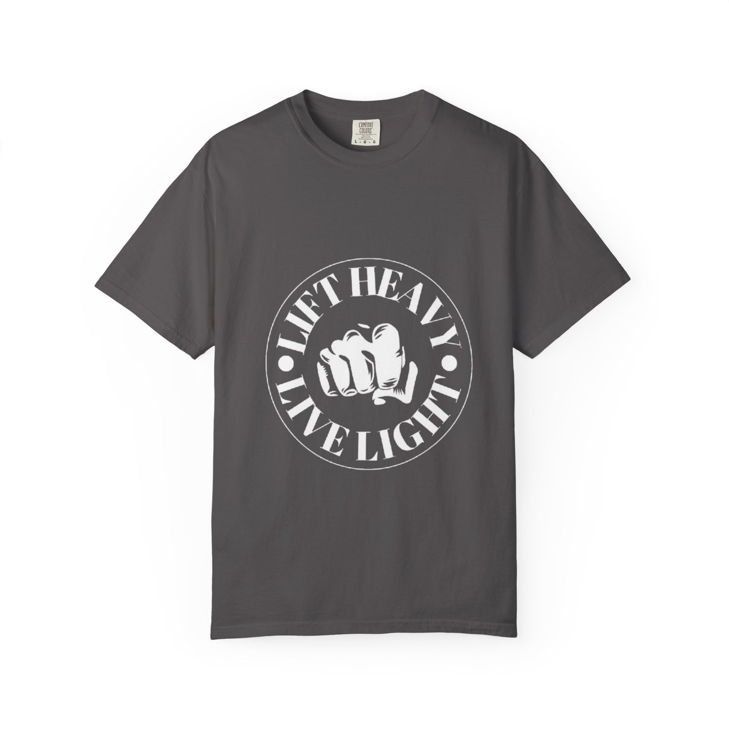 “Lift Heavy, Live Light” – Unisex Training Tee