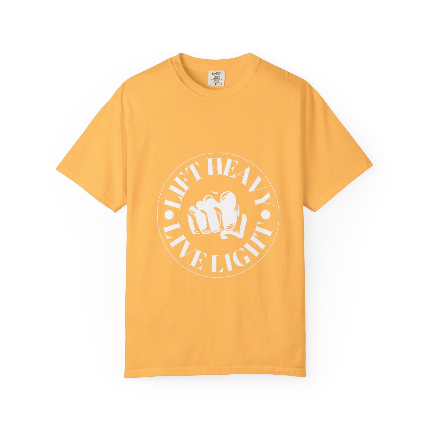 “Lift Heavy, Live Light” – Unisex Training Tee