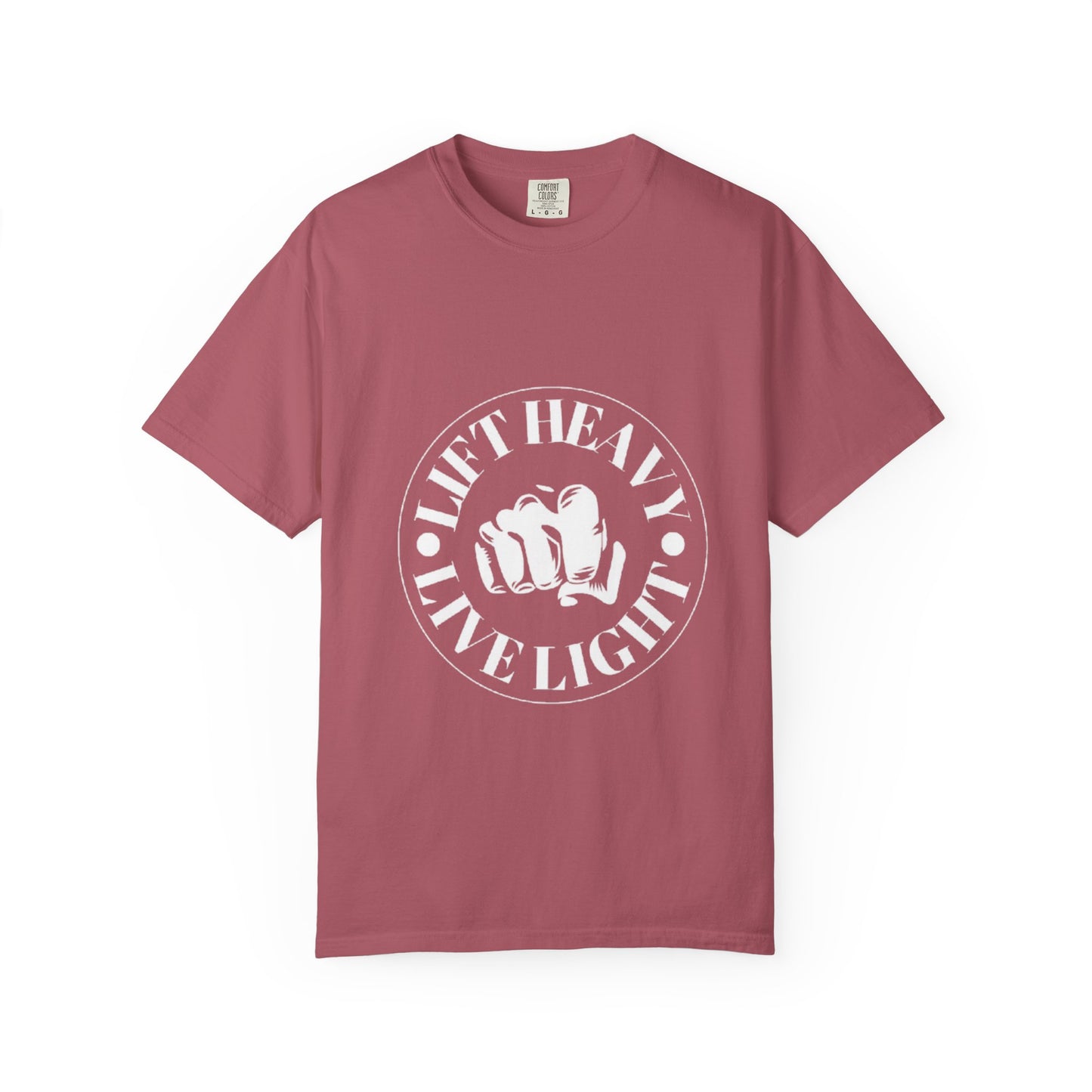 “Lift Heavy, Live Light” – Unisex Training Tee