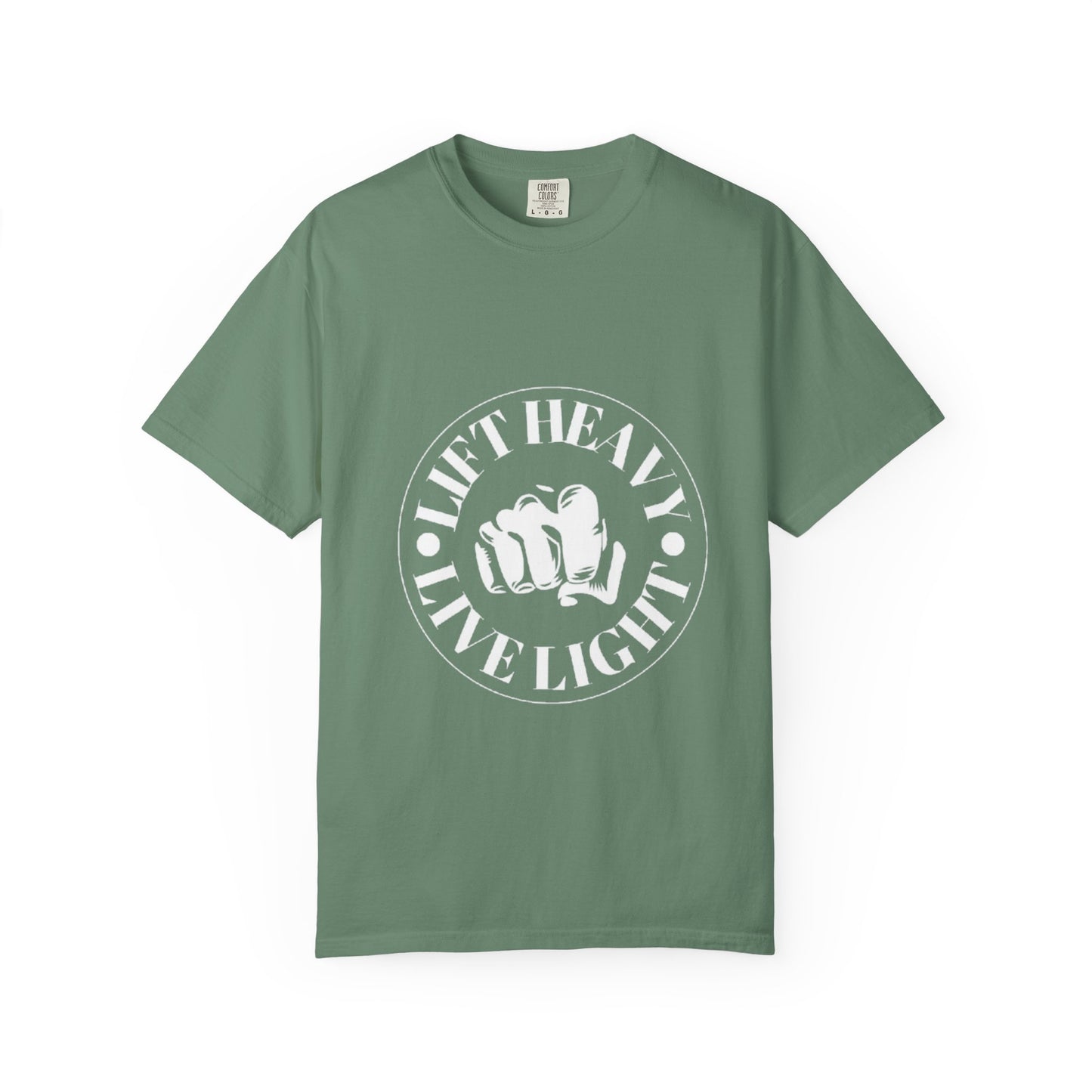“Lift Heavy, Live Light” – Unisex Training Tee