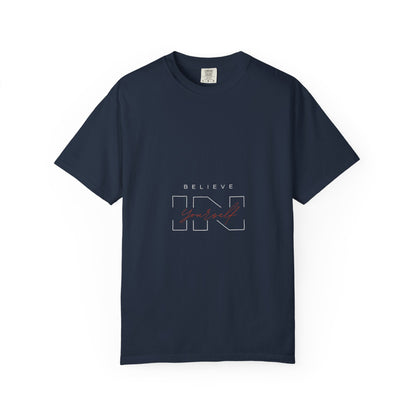 Inspirational Unisex T-Shirt - "Believe" Design