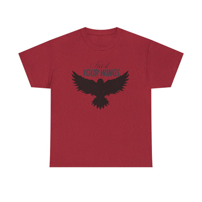 GrindFuel Unisex Tee – “Wings Unfolding”