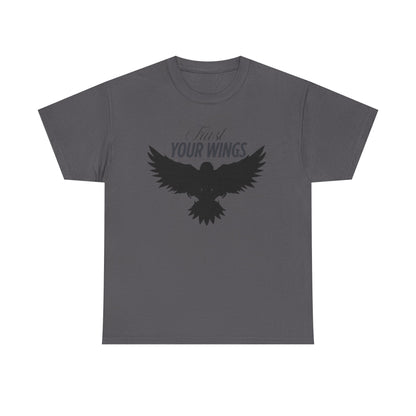 GrindFuel Unisex Tee – “Wings Unfolding”