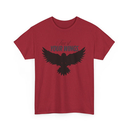 GrindFuel Unisex Tee – “Wings Unfolding”