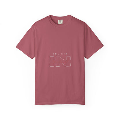 Inspirational Unisex T-Shirt - "Believe" Design