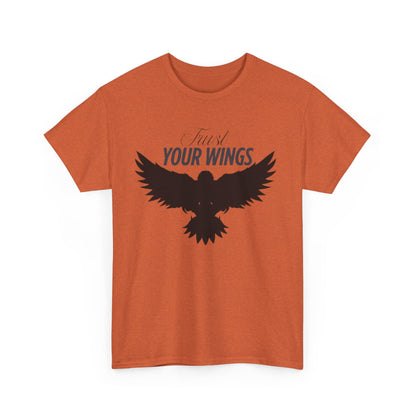 GrindFuel Unisex Tee – “Wings Unfolding”