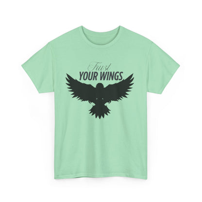 GrindFuel Unisex Tee – “Wings Unfolding”