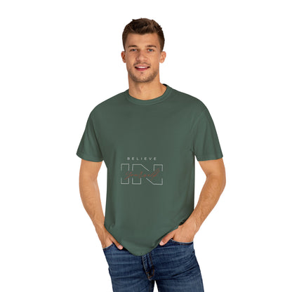 Inspirational Unisex T-Shirt - "Believe" Design