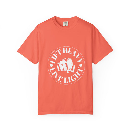“Lift Heavy, Live Light” – Unisex Training Tee