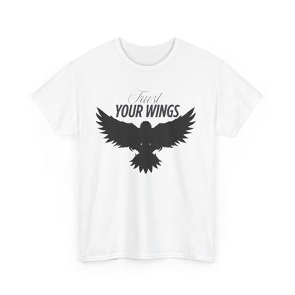 GrindFuel Unisex Tee – “Wings Unfolding”